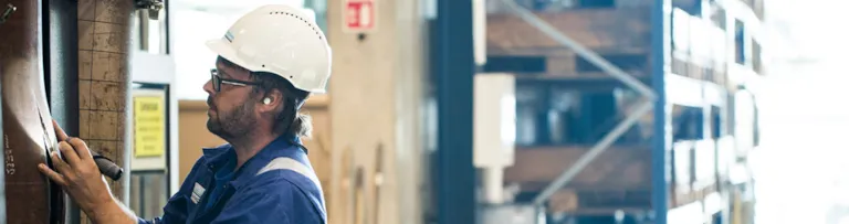 Incident investigation - surveyor at work