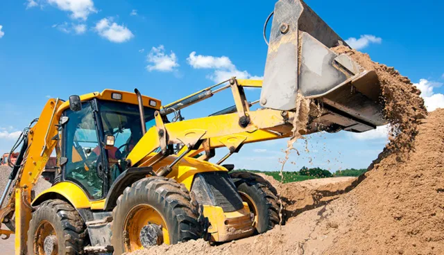 Safe backhoe loader operations