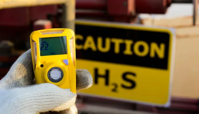 Hydrogen sulfide H₂S training