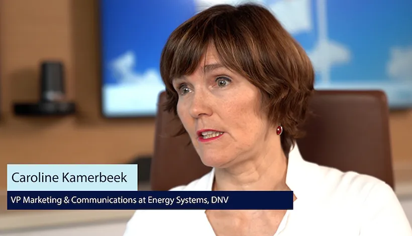 Caroline Kamerbeek, VP, Marketing and Communications at Energy Systems, DNV