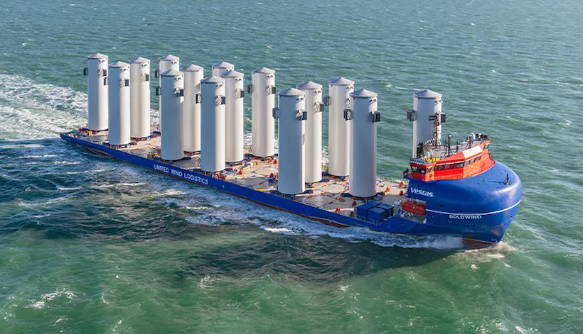 UWLs Boldwind underway