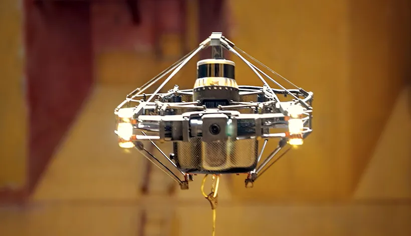 RedHUS drone during survey