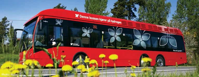 Hydrogen banner (Photo: REUTER)