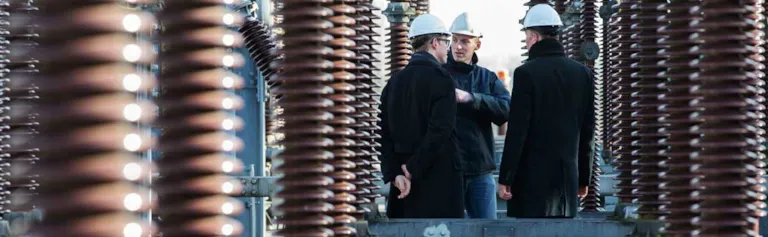 Businessmen in discussion