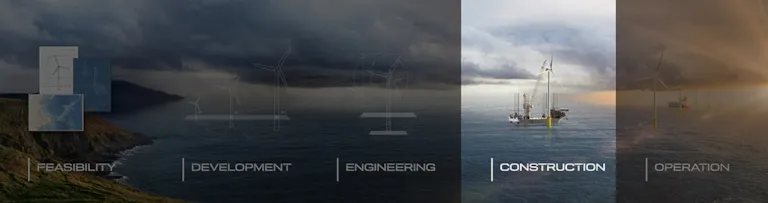Offshore wind construction
