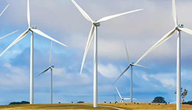 Modelling of wind farms and wind turbines