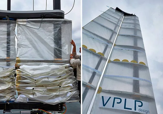 Oceanwings reefed furled - DNV GL