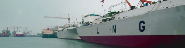 Verification of offshore and onshore LNG and gas facilities