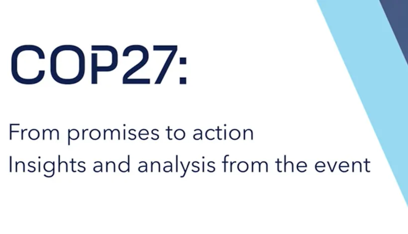 COP27 on-demand webinar recording