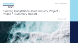 Floating Substations JIP Phase 1
