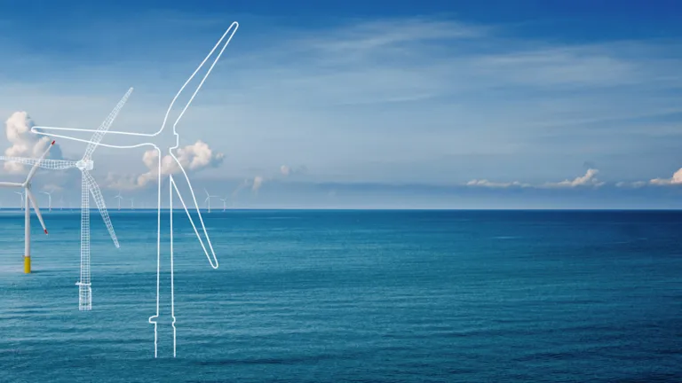 Offshore wind turbine foundation and analysis with Sesam software for offshore wind