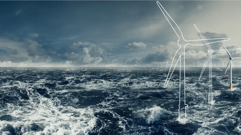 Offshore wind turbine foundation and analysis with Sesam software for offshore wind