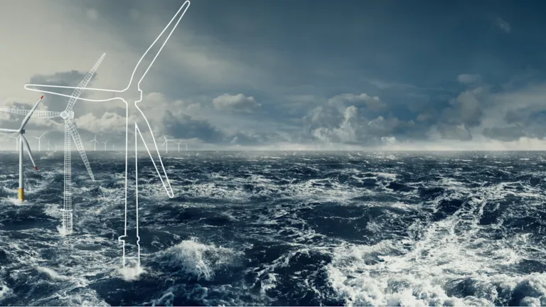 Offshore wind turbine foundation and analysis with Sesam software for offshore wind