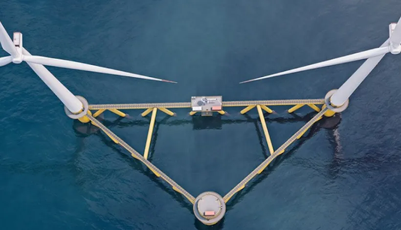 Bluefloat case WindFarmer offshore wind